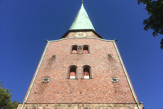 St.-Lorenz-Kirche Travemünde Turm - Copyright: Ev.-Luth. Kirchenkreis Lübeck-Lauenburg