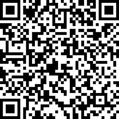 Ein schwarzer QR-Code