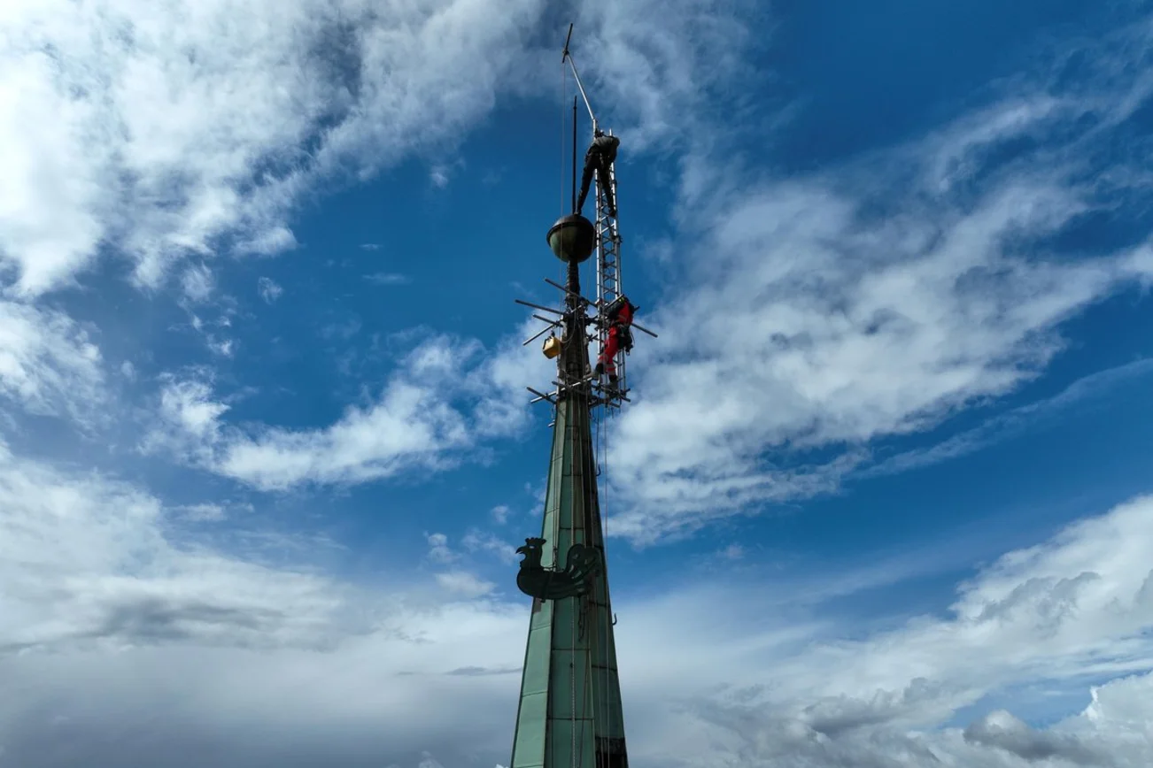 Turmarbeiten an St. Jakobi
