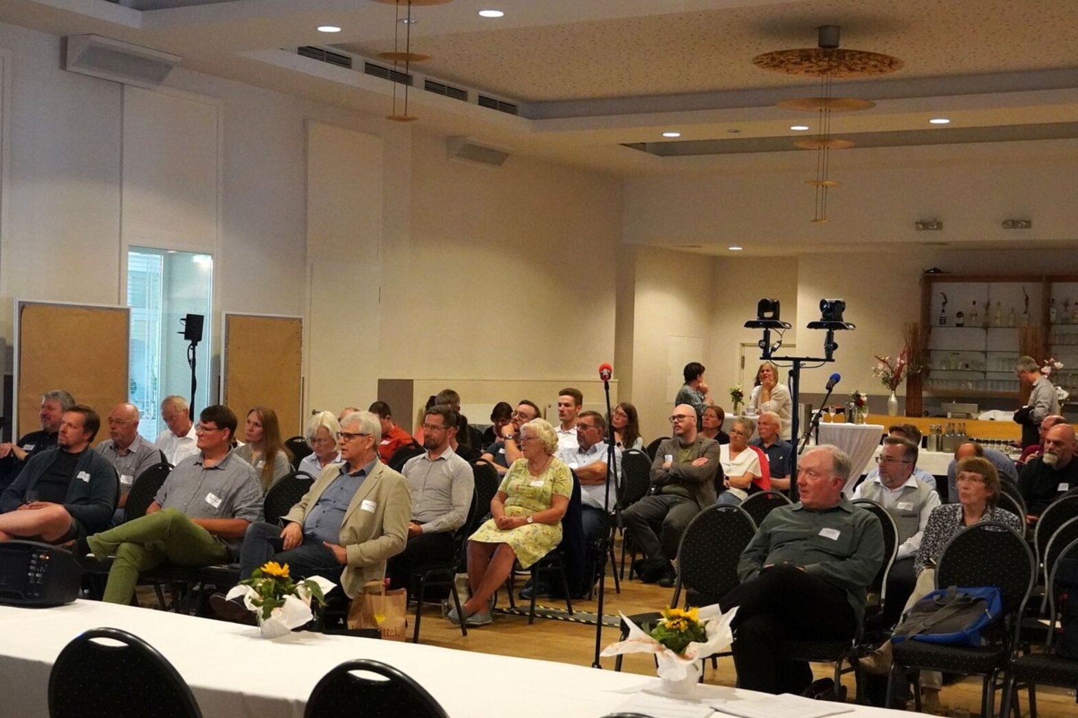 Blick in einen Sitzungsraum