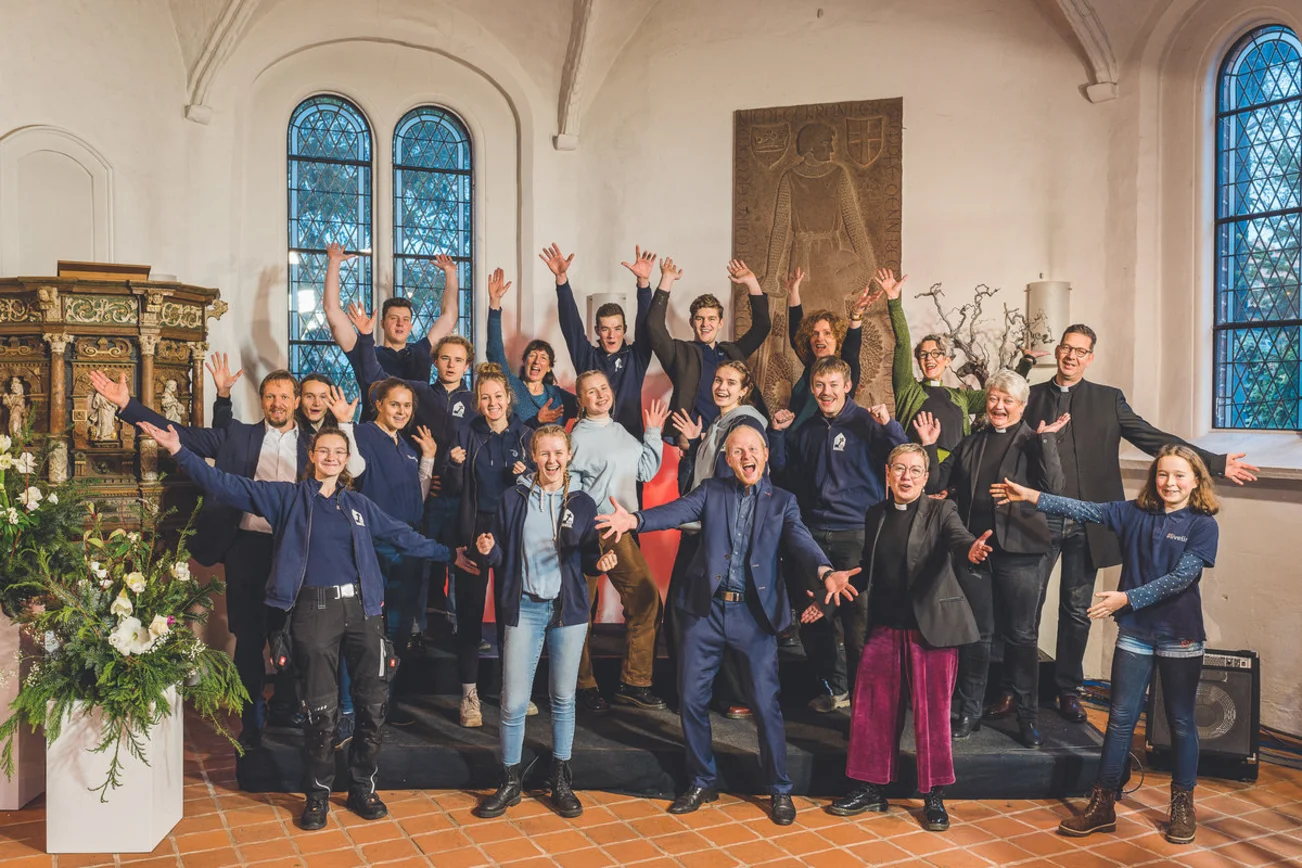 Freude beim #Liveline-Team.