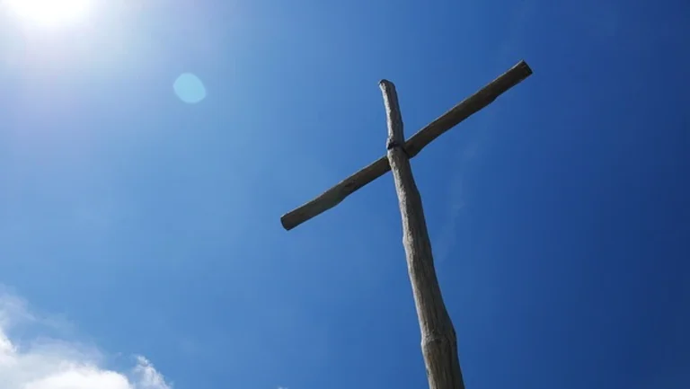 Holzkreuz Kreuz Himmel