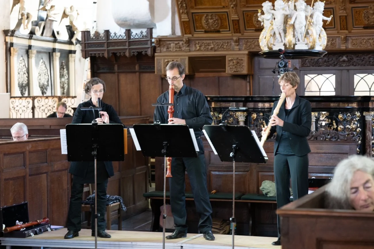 Musiker in Kirche