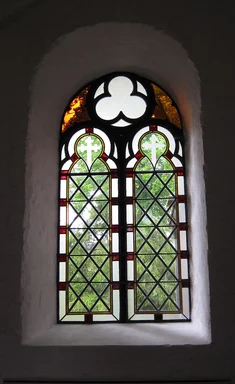 Fenster in St. Lorenz Schmilau