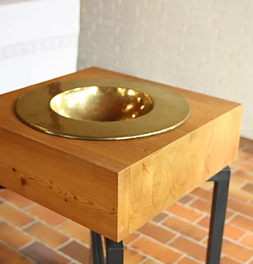 Taufbecken der Auferstehungskapelle Güster