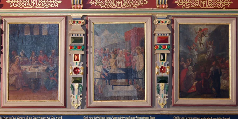 Emporenbilder in der Marienkirche Büchen-Dorf