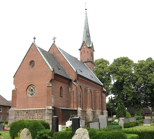 Außenansicht der Katharinenkapelle in Witzeeze von Osten