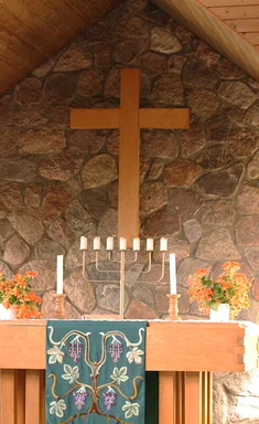 Der Altar der St.-Marien-Kapelle in Schönberg