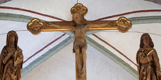 Triumphkreuz der Maria-Magdalenen-Kirche Mustin