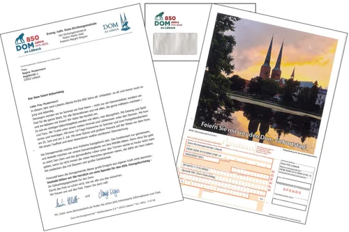 Beispiel eines Spendenbriefes