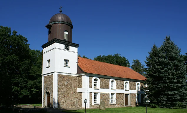 Außenansicht der St.-Petri-Kirche Gülzow