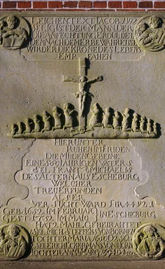 Grabinschrift der St.-Nikolai-Kirche Hohenhorn