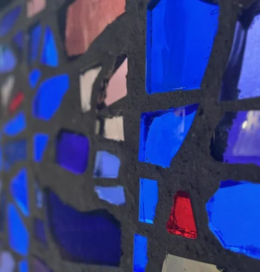 Buntglas in der Auferstehungskirche 