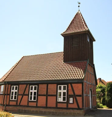 Außenansicht der St.-Jacob-Kapelle in Basedow