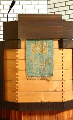 Kanzel der St.-Thomas-Kirche in Geesthacht