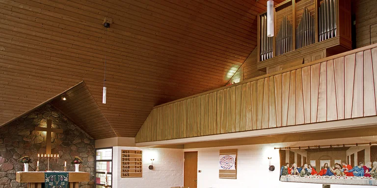 Innenansicht der St.-Marien-Kapelle in Schönberg