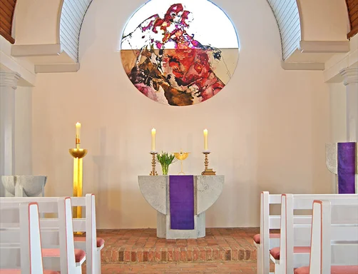 Altarraum der Marienkapelle in Groß Schretstaken