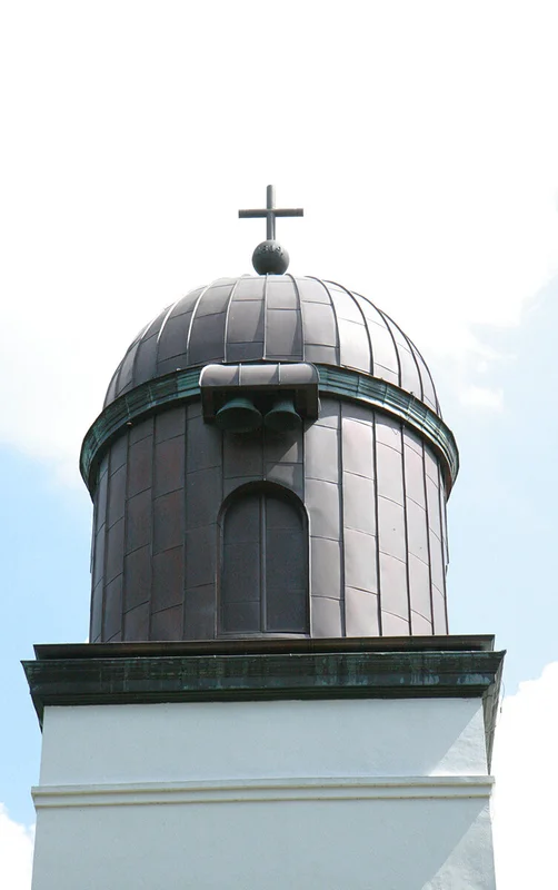 Der Glockenturm der St.-Petri-Kirche Gülzow