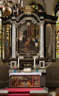 Barock-Altar in der St.-Nicolai-Kirche Mölln