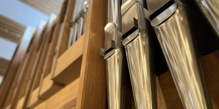 Orgelpfeifen Auferstehungskirche