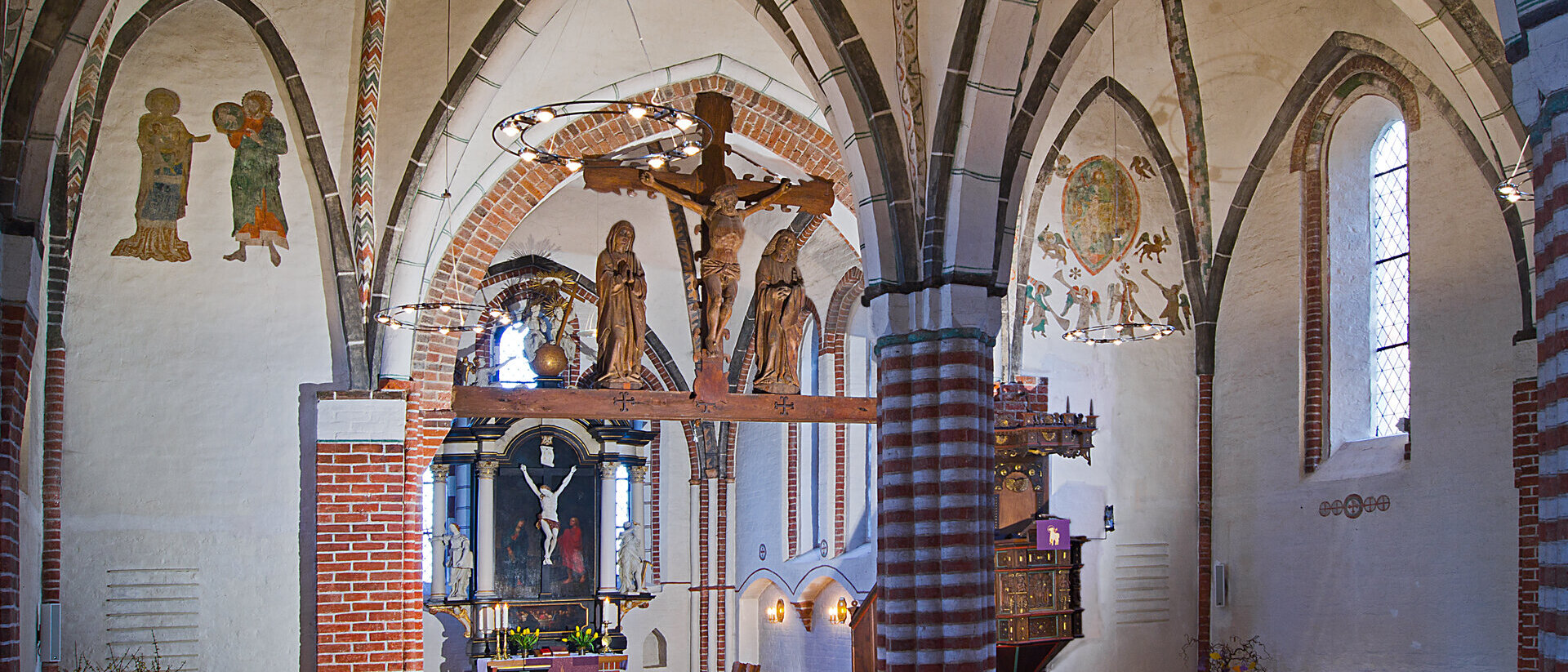 Innenansicht von St. Johannis Krummesse